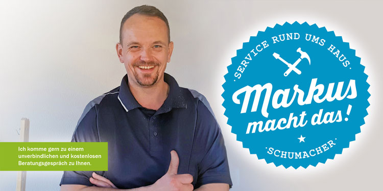 Frische Farbe für die Wände? Markus macht das!